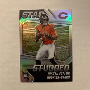 2021 Panini Rookies&Stars Star Studded Ss-24 Justin Fields Rookie Card RC